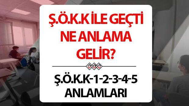 ŞÖKK ile Geçti